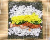 辛味チキンで簡単キンパ☆作り方3写真