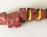 焼き芋を揚げたら...ウマっ！作り方1写真