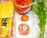 アジア3ヶ国焼きそば☀パクチー納豆キムチ作り方1写真