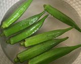 オクラと長芋のネバネバ和風サラダ♪作り方1写真