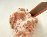 【椎茸バーガー】鶏ひき肉と椎茸だけ！作り方2写真