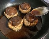 【椎茸バーガー】鶏ひき肉と椎茸だけ！作り方5写真