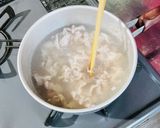 【おいしく減塩！】トマトと梅肉の冷しゃぶ作り方6写真