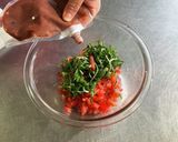 【おいしく減塩！】トマトと梅肉の冷しゃぶ作り方4写真