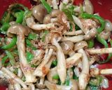 簡単！激ウマ！ピーマンしめじおかかバター作り方5写真