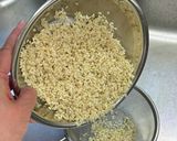 覚書・玄米ご飯（水分少なめ）作り方3写真