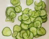 みょうが大葉香る♡鮭きゅうりセサミご飯作り方1写真