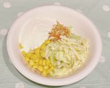 【おやつ】カルシウムたっぷりお好み焼き作り方1写真