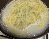 簡単フライパン１つ クリームスープパスタ作り方1写真