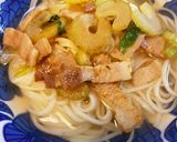 材料2つ☆☆セロリとベーコンの炒め物作り方6写真