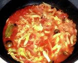 チーズ on トマト煮込みハンバーグ作り方4写真