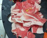 夏野菜と豚三枚肉のオイスー炒め作り方3写真
