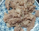 夏野菜と豚三枚肉のオイスー炒め作り方6写真