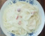 塩分控えたい人必見、泡玉うどん作り方3写真