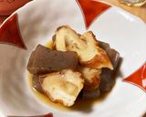 こんにゃくとちくわの煮物作り方6写真