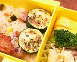 下ごしらえで朝はパパッと♪ピラフ弁当作り方6写真