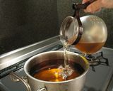 麦の呼吸 捌ノ型 麦茶ざるうどん作り方2写真