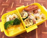 下ごしらえで朝はパパッと♪ピラフ弁当作り方8写真
