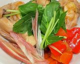 手羽元梅煮込み作り方7写真