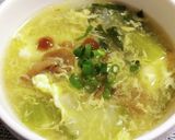 チンゲン菜となめこ☆トロ～リ中華スープ作り方5写真
