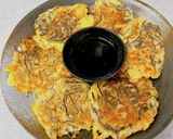 たこ焼き粉でカリとろ♪生もずくの落とし焼作り方7写真