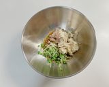 【夏ランチ】ホホホタケとツナの冷製パスタ作り方3写真