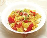 西紅柿炒鶏蛋｜トマトの玉子炒め作り方8写真