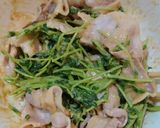 簡単！旨い！豚バラ豆苗味噌わさび冷しゃぶ作り方6写真