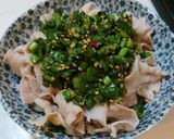 簡単！旨い！豚バラ豆苗味噌わさび冷しゃぶ作り方9写真