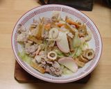 昔ながらの豚骨系スープの長崎ちゃんぽん作り方23写真