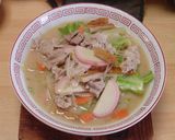 昔ながらの豚骨系スープの長崎ちゃんぽん作り方17写真
