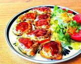 夏の元気ランチ☀パクチーたっぷり焼きそば作り方8写真