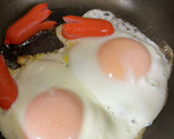 簡単！無水！ぷるぷる半熟目玉焼き☆お弁当作り方3写真