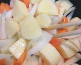 旨みたっぷり*帆立貝柱のホワイトシチュー作り方6写真