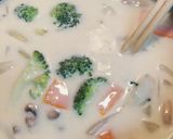 旨みたっぷり*帆立貝柱のホワイトシチュー作り方10写真