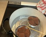 米粉のふわふわチョコ蒸しパン作り方6写真