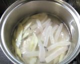 夏の山形郷土料理　エレガ汁作り方3写真