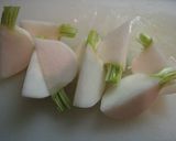 かぶと厚揚げの煮物作り方1写真