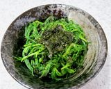 海苔たっぷり♪おかひじきのナムル作り方3写真
