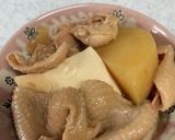 我が家の 鳥かわ煮込み シャトルシェフで作り方8写真