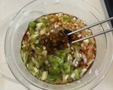 ザックザクの豚こま竜田揚げ　油淋鶏風作り方3写真
