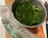 キュウリとわかめのピリ辛豆腐サラダ作り方1写真