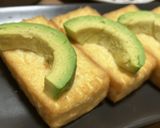 健康的にアボガドで厚揚げ！今日の肴作り方1写真