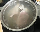 ごま油香る梅おかか冷しゃぶサラダ作り方1写真