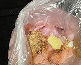 新玉と鶏肉の落とし焼き作り方3写真