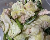 レンチン調理！ツナとキャベツのマヨサラダ作り方5写真