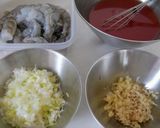 子どもも食べれる味付け！ふわたまエビチリ作り方1写真