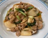 豚肉とカブの中華炒め作り方7写真