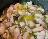 鶏肉とエビと野菜の簡単アヒージョ作り方4写真