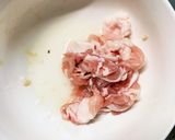 レンジコク旨きな粉洋風味噌ポン味甘酢酢豚作り方1写真